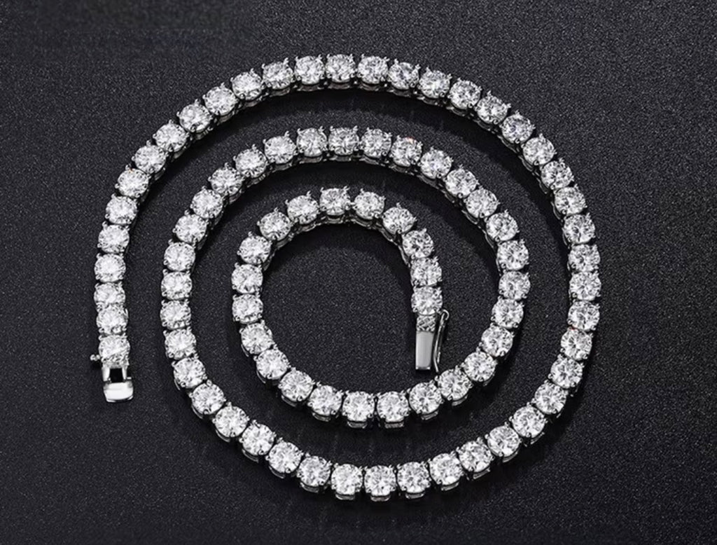 cubic zirconia necklace
