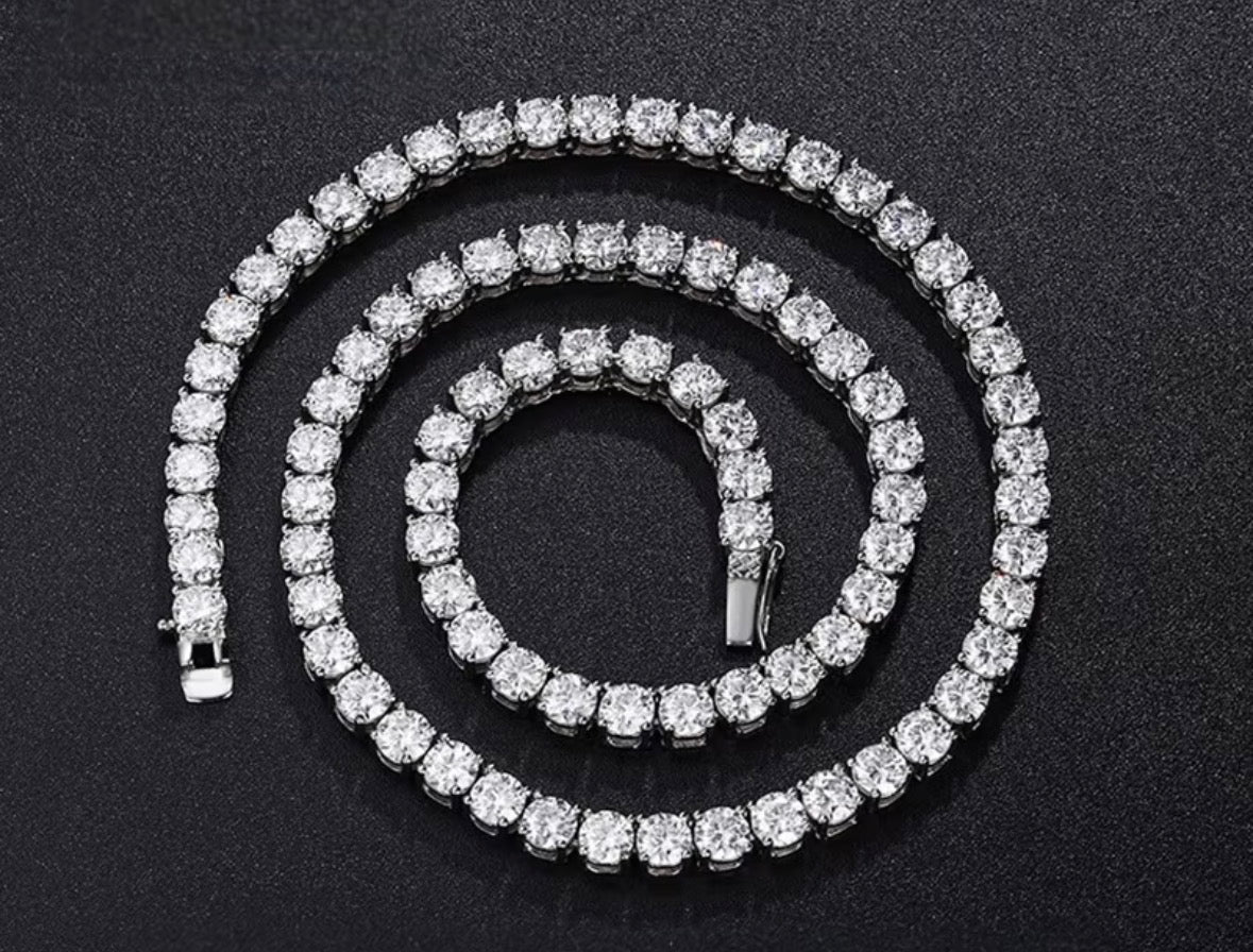 cubic zirconia necklace