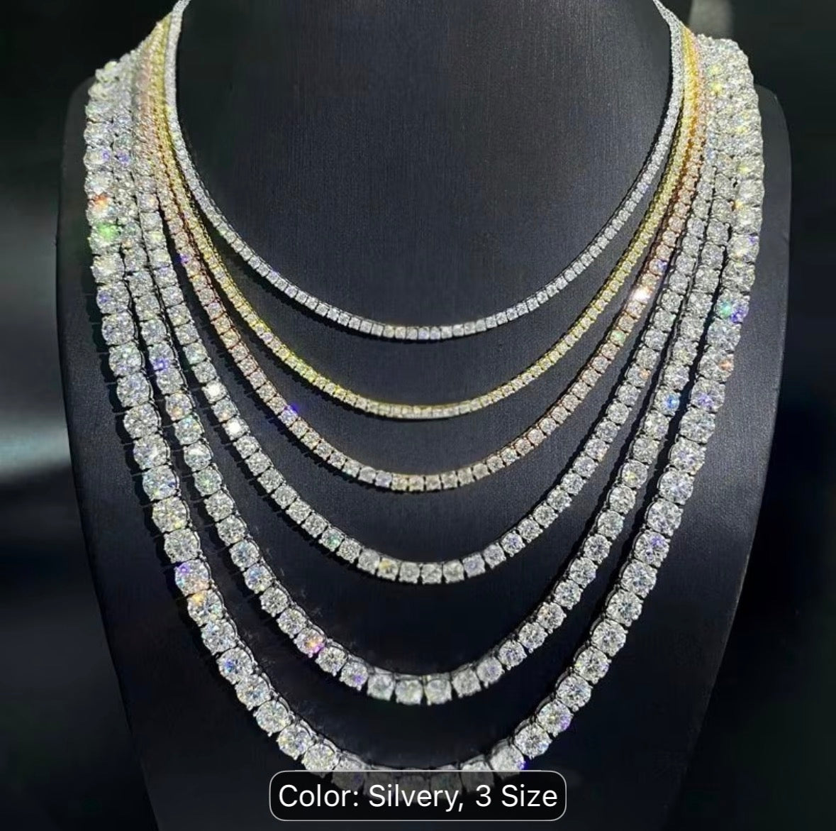 cubic zirconia necklace